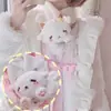 Dibujo Animado Japonés Banda para el Cabello Color Merlot Algodón Puro Linda Suave Niña Maquillaje Lavado para la Cabeza Celebridad de Internet Perro Yugui Banda para el Cabello Mujeres