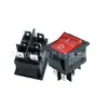 Interruptor de Barco Certificado Coreano Kc 30A Kcd4 Interruptor Basculante Doble Tarjeta Luz Indicadora Led 6 Pines 2/3 Velocidades