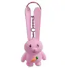 Chaveiro de Boneca Elástica Personalizado de Borracha Macia, Brinde Personalizado para Evento Promocional, Chaveiro de Carro, Boneca Brinquedo da Moda, Fofo