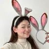 Set de Diadema de Conejita de Pascua y Halloween Transfronterizo Accesorios de Cosplay Orejas de Conejo Diadema Niños y Adultos