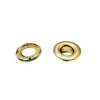 Ilhós de cobre com garras, diâmetro interno de 9,5 mm, cor prata e dourada, para lona e toldo, em estoque do fabricante