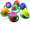 Bola de Pular, Bola Quicante, Bola de Balanço para Crianças de Uma Perna, Brinquedo de Sistema Sensorial de Bola de Uma Perna