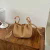 Bolso tipo dumpling cruzado de moda casual 2026 nuevo bolso para mujer popular moderno bolso cruzado bolso de hombro casual elegante