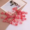 19mm Borde Dorado Petalo de Flor de Cerezo Repujado DIY con Cuentas Pasador Vintage Accesorio para el Cabello Flor Pequeña Material Estilo Pequeño Chanel