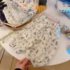 Pantalones Jogger de Algodón Puro de Alta Calidad Estilo Coreano con Dibujos Versátiles para Niños Pequeños, Pantalones Antimosquitos, Nuevos Pantalones Jogger Ajustados Estilo Coreano