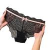 Bragas de Encaje para Mujer, Tiro Bajo Estilo Francés, Sexy y Puro Deseo, Malla Hueca, Entrepierna Cómoda de Algodón Puro, Levanta Glúteos, Tangas Finas para Chica Joven
