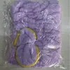 Gorro de ducha de princesa con lazo de lana de coral absorbente grueso al por mayor de fábrica para el hogar Super una generación de cabello