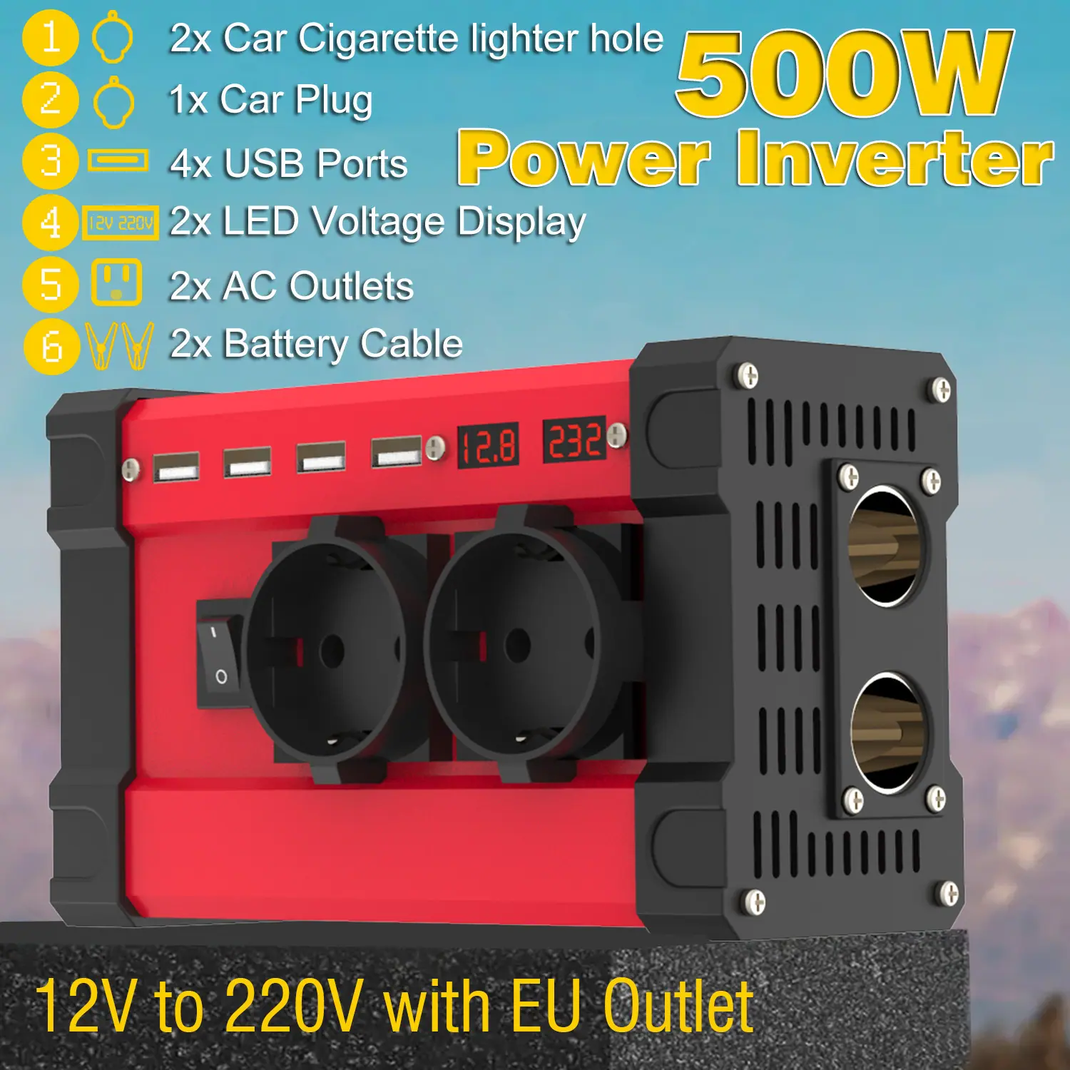 凯旋 红色 500W 欧规插座 1 主图1.jpg