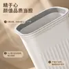 Cubo de basura para el hogar para cocina, sala de estar, inodoro, baño, gran capacidad, papelera cuadrada simple y de alta gama