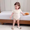 Ropa de Bebé, Mamelucos de Algodón Puro para Recién Nacidos, Mameluco Triángulo, Conjunto de Verano, Pelele de Bebé, Estilo Delgado de Verano