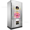 Imán de Refrigerador de Muñeco de Nieve Navideño Más Popular de Amazon Decoración de Pegatina Magnética para Refrigerador de Invierno con Papá Noel y Copo de Nieve