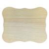 Peças de madeira irregulares em branco inacabadas DIY Coaster Crafts Pintura Ornamentos de decoração de Natal em casa