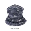 Cachecol Mágico Esportivo Outdoor Transpassado Camuflado com Capuz Proteção Solar Rápido Secagem Gola Tubo Máscara para Ciclismo