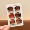 Pinza de pelo pequeña con garra para temperamento de princesa, pinza de pelo lateral estilo coreano exquisita, sensación de alta gama, nuevo pinza de pelo para media coleta 2026