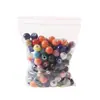 Piezas de Joyería de Cerámica DIY Cuentas Sueltas de Cerámica Cuentas de 10 mm Pulsera Collar Material para Tejer Chica Estudiante Casero Cortina de Puerta