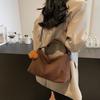 Bolsa de Mão Maillard Transfronteiriça para Mulheres, Estilo Vintage de Luxo Outono e Inverno 2026, Bolsa Transversal de Ombro, Bolsa Tote de Grande Capacidade