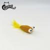 Liquidação Especial Peixe Dourado de Olhos Grandes Brinquedo de Pena Brinquedo de Gato Gato Engraçado Gato Andando Brinquedo Interativo para Animal de Estimação