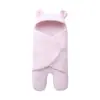 Saco de Dormir de Pelúcia para Recém-Nascido Estilo Europeu e Americano Outono/Inverno 2025, Swaddle Fofo em Forma de Animal com Pernas Separadas, Dropshipping Disponível