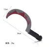 Adereços de Halloween brinquedos de plástico cabeça de fantasma faca machete de pirata cross-border comércio exterior suprimentos de festa serra simulação