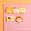 Juguetes de comida en miniatura de dibujos animados, accesorios de resina, pegamento de crema para pinzas de pelo DIY, decoraciones para fundas de teléfono, adornos de postres en miniatura