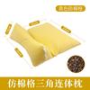 Almohada de Moxibustión Hoja de Ajenjo Almohada Cervical Fabricante Venta al por Mayor Removible Cilíndrica Combinación de Una Pieza Almohada para el Cuello Hogar Almohada de Ajenjo
