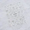 Adesivos de unha diamantes de cristal laços franceses laços em relevo laços vazados estrela cadente criativa unhas postiças acessórios para decoração de unhas