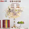 Candelabros de Mesa para Hotel, Decoração de Local de Casamento, Arranjo de Flores, Adereços de Casamento, Castiçais para Jantar, Design de Arte em Ferro