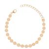 Pulsera de lentejuelas redondas hecha a mano, suministro directo de fábrica, joyería sencilla personalizada para hombres y mujeres, estilo bohemio nuevo europeo y americano