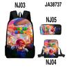 Mochila escolar de tres piezas de la película Mario Brothers 3D de Cross-Border 2024