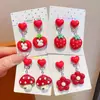 Pendientes de Clip para Niñas con Acabado de Alta Gama, Lindos Pendientes de Dibujos Animados de Pony Estilo Princesa para Niñas, No Requieren Perforación, No Lastiman los Oídos
