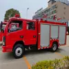 Camión de Bomberos Tanque de Agua de Doble Fila Dongfeng Dolic 2.5 Toneladas Venta Directa de Fábrica Camión de Bomberos Tanque de Agua Civil 5 Toneladas Mayoreo