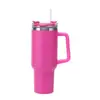 Copo de Carro de Aço Inoxidável 304 Térmico de 40oz Transfronteiriço para Uso Externo Conveniente com Canudo
