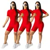 D9173 Amazon deseo venta caliente mono deportivo de mujer europeo y americano color liso estampado de letras