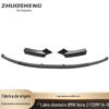 Adequado para BMW série 2 lábio dianteiro F22 para MP pá dianteira preta brilhante padrão de carbono spoiler de lábio dianteiro kit surround pequeno