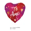 Globo de aluminio nuevo transfronterizo de 17 pulgadas con forma de corazón de San Valentín, Tanabata, boda, fiesta festiva, decoración, gas