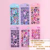 Pegatinas de Relieve Tridimensionales, Pegatinas para Niños, Pegatinas Decorativas, Pegatinas para Material de Agenda Escolar, Pegatinas de Cristal, Pegatinas 3D Lindas para Niñas