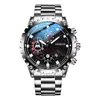 Reloj de hombre automático no mecánico tendencia deportiva Estudiante de preparatoria cuarzo electrónico reloj de hombre nuevo al por mayor