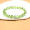 Pulsera de cristal tallado nuevo para mujer pulsera transfronteriza joyería de moda dulce joyería pequeña pulsera de cristal super flash al por mayor
