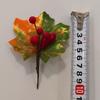Nuevo Arce Artificial Transfronterizo Decoración Otoño Decoración Halloween Recortes de Frutos Rojos Accesorio Único Venta al por Mayor