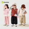 [Carnaval del Día Nacional 1 Pieza 10% de descuento] [Conjunto de Tres Piezas] Conjunto de Ropa Infantil para Niños Dudu Ropa de Otoño para Niñas Conjunto de 20 Piezas