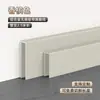 Rodapié de Aleación de Aluminio Ultradelgado Sin Juntas 3cm 4cm Rodapié de Pared de Lujo Ligero 6cm Borde Recto Negro Rodapié de Piso Ultradelgado