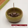 Quemador de Incienso Transfronterizo, Portainciensos, Plato para Incienso, Soporte para Incienso, Adorno Zen Lindo Estilo Japonés, Portainciensos, Inserto de Cerámica Vintage para Incienso