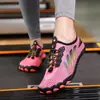 Zapatos de río para primavera y verano, zapatos de buceo, zapatos para snorkel al aire libre, zapatos para vadear, zapatos de playa para parejas, zapatos de piel roja para pies, zapatos para fitness en interiores
