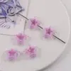 Coração Feminino Estrela Recortada Acrílico Furo Vertical Contas Soltas Corrente de Celular Artesanal DIY Material para Joias Artesanais Pequenos Acessórios