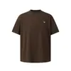 Camiseta de Moda Verão Nova Nanxia de Manga Curta para Homens e Mulheres, Simples e Versátil, Solta, Macia, Amiga da Pele, Respirável e Confortável