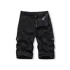 Pantalones Cargo de Primavera Estilo Americano para Hombre 2026, Pantalones Cortos Teñidos en Prenda de Tallas Grandes Transfronterizos en Stock