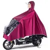 Capa de Chuva Novo Estilo com Cobertura Estendida para Veículos Elétricos e Motocicletas, Proteção Longa para Corpo Inteiro para Pilotos Únicos ou Duplos, Poncho de Chuva Ampliado e Espessado