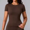 Conjunto de yoga europeu e americano transfronteiriço justo sem costas, vestuário de fitness de secagem rápida, shorts esportivos de manga curta para corrida ao ar livre e calças de yoga