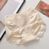 C394 Creme Sem Costura Amigo da Pele do Quadril 50 Modal Sem Costura Nu Cintura Alta Respirável Roupa Íntima de Menina Fresca