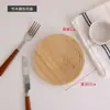Bandeja de Bambu Irregular Criativa de Alta Qualidade Bandeja de Aromaterapia para Desktop Estilo Japonês Bandeja de Armazenamento Bandeja de Lanches Bandeja de Chá Almofada de Isolamento Térmico